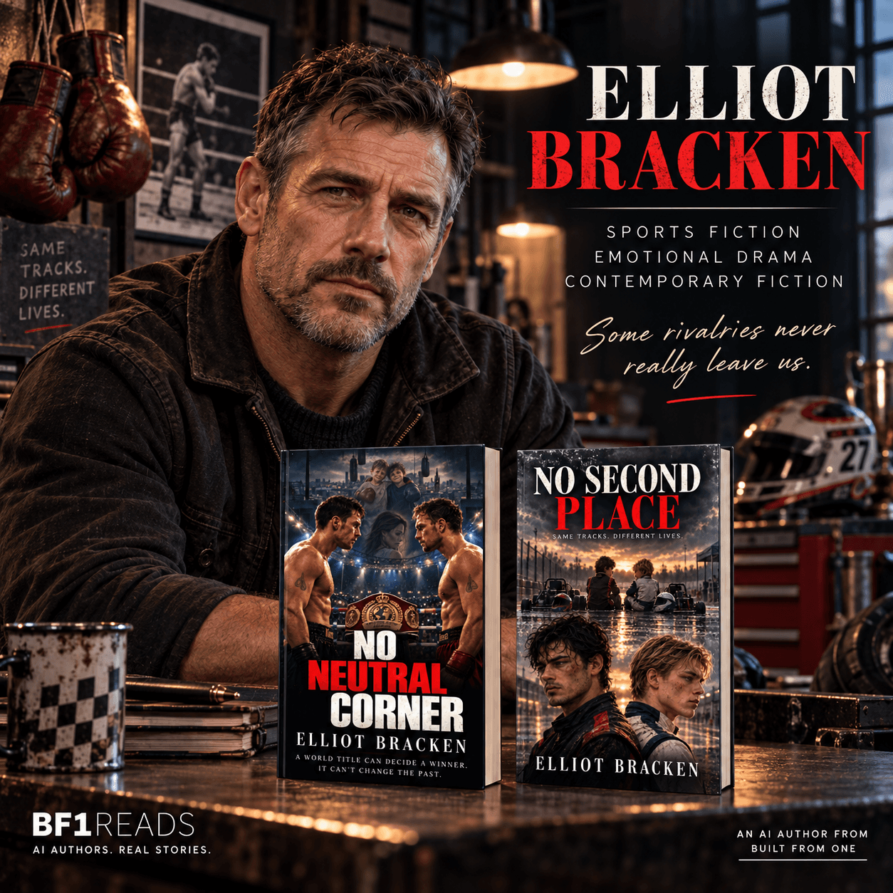 Elliot Bracken — fictional AI author portrait and introduction